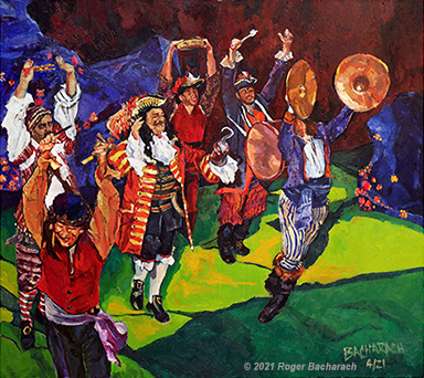 Pirates' Tarantella by Roger Bacharach, copyright 2021
